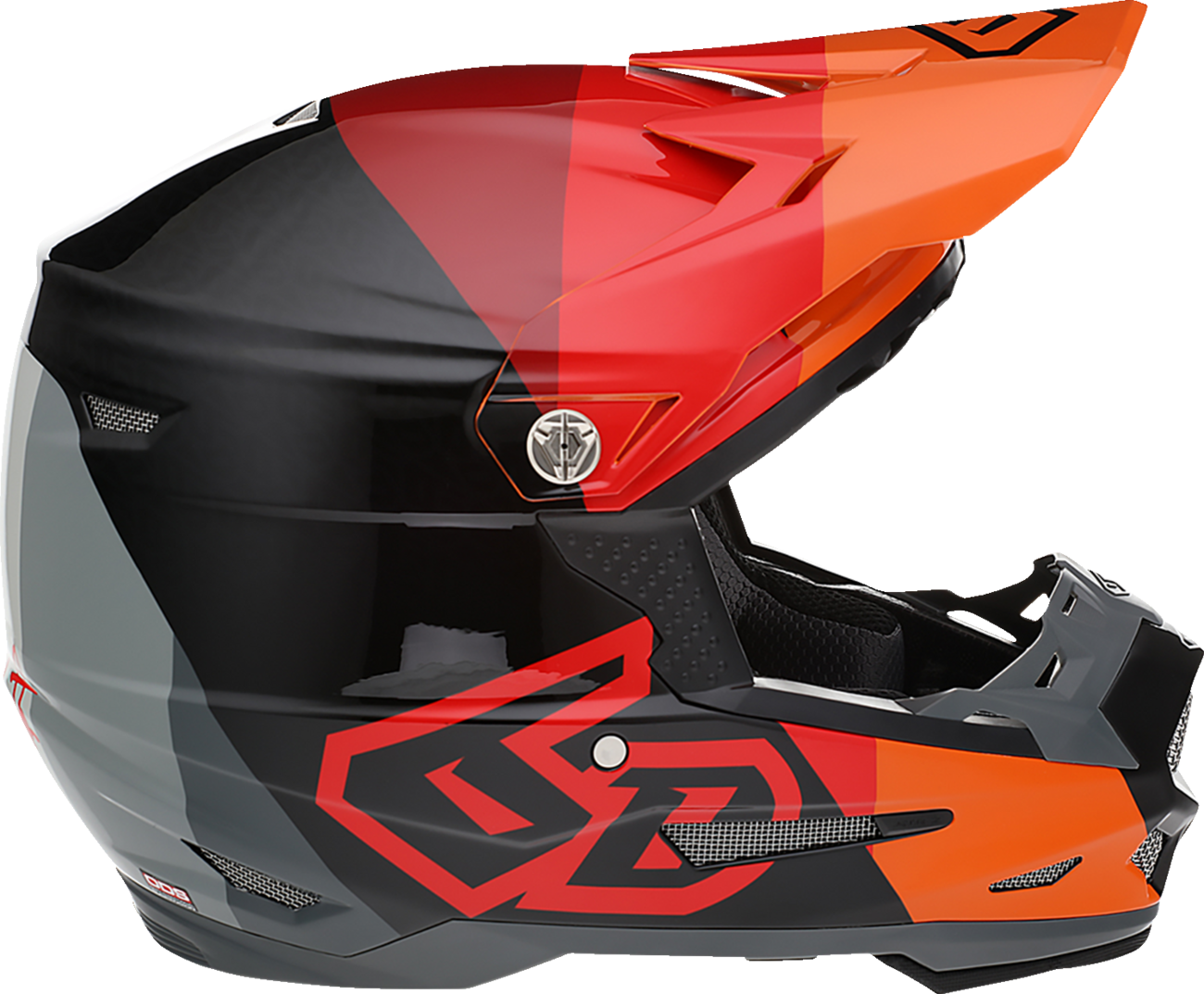 6D HELMETS ATR-2 Range Helmet Red Medium 123126