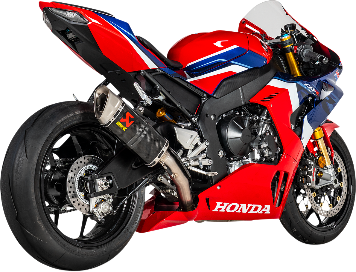 Akrapovic Slip-On Muffler Titanium/Carbon Fiber S-H10SO24-APC