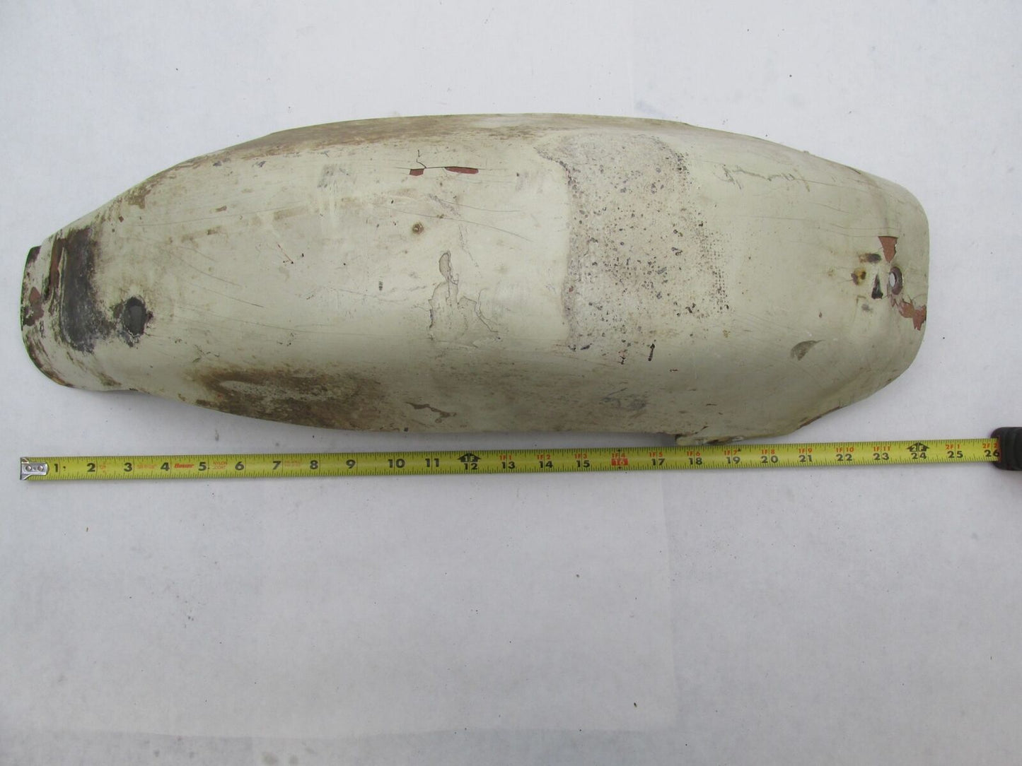 Vintage 7.25" Fiberglass Custom Chopper Rear Harley Triumph Motorcycle Fender