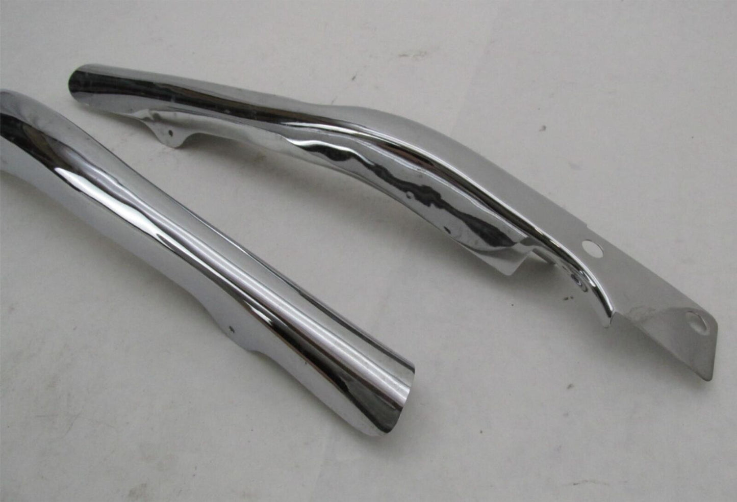 Pair of Honda Suzuki Yamaha Chrome Fender Strut Frame Covers