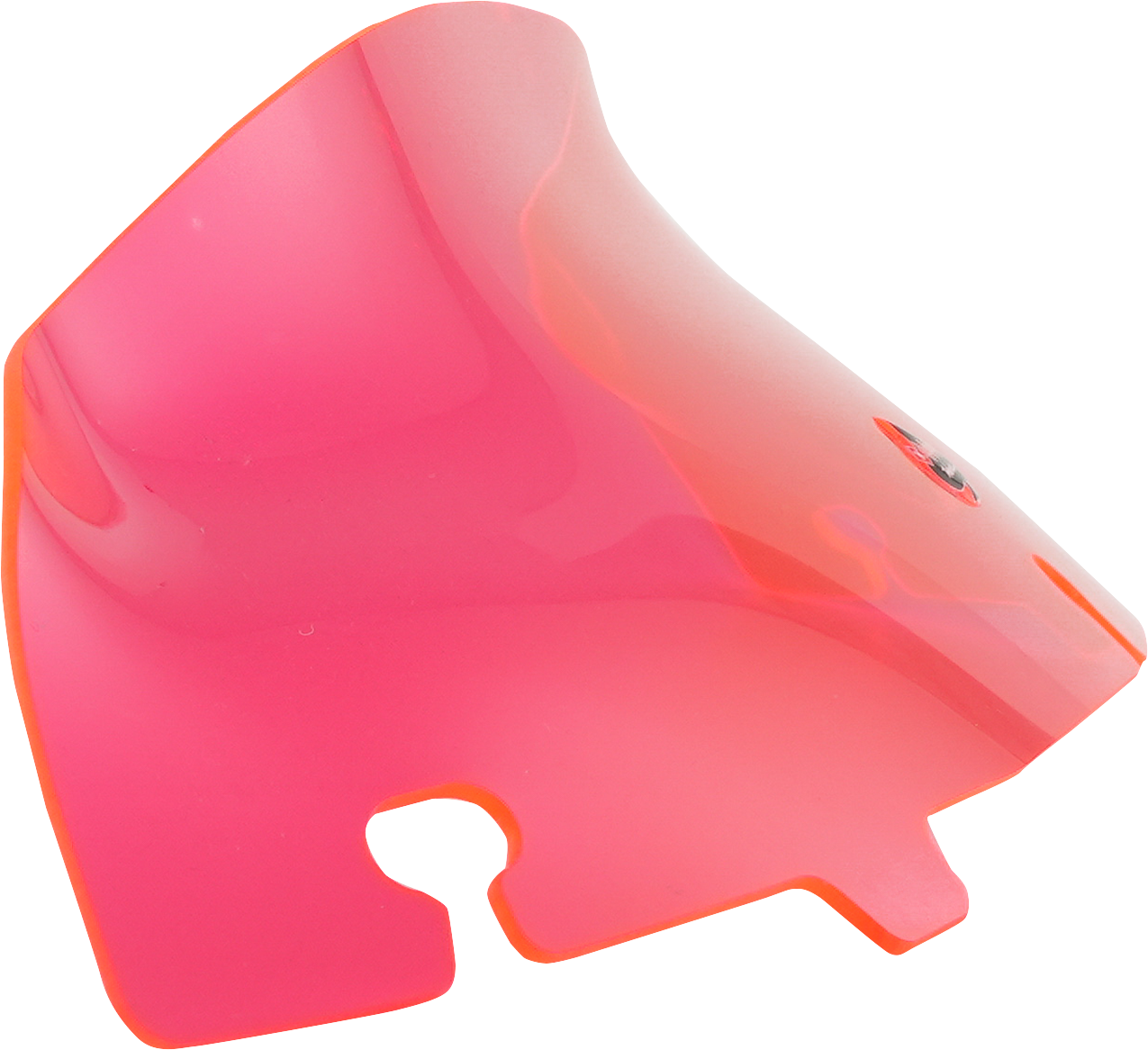 Klock Werks Ice Kolor Flare Windshield Red Ice 6.5" KWW-01-0640