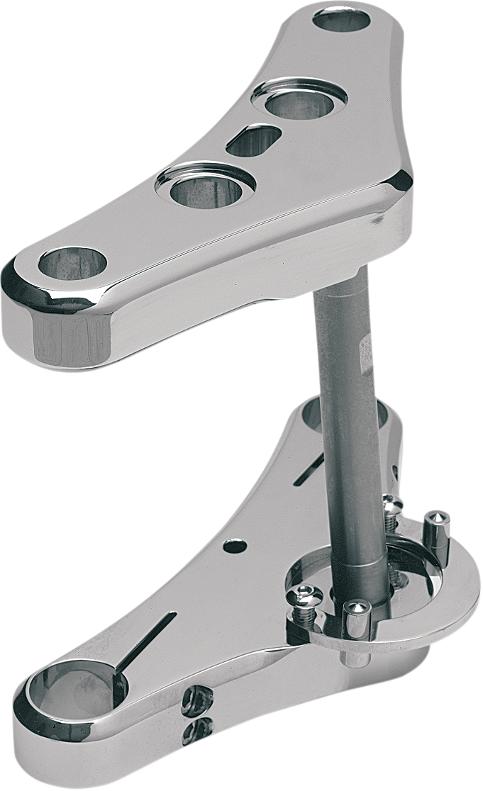 Accutronix 41mm Triple Tree 5 Deg. Elite Smooth - Chrome TWR541-ESC