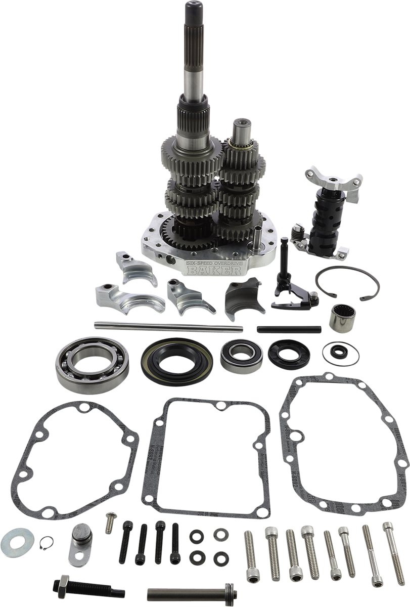 Baker OD6 Builders Kit Polished W/2.94:1 1ST Gear OD6-404P2-02