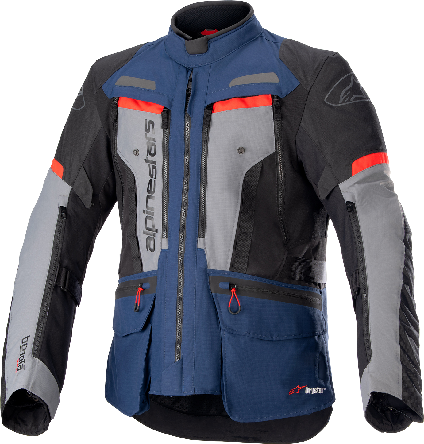 Alpinestars Bogota Pro Drystar Jacket Black/Blue/Red Small 3207023-7093-S
