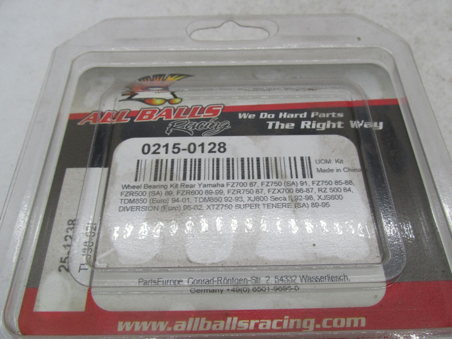 All Balls Wheel Bearing Seal Kit for Yamaha FZ FZR XJ 0215-0128