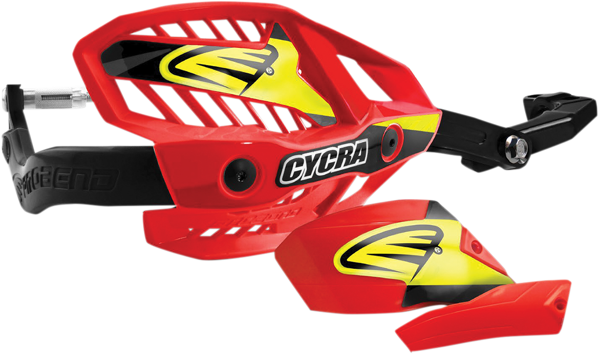 Cycra Probend Ultra Hand Deflector with Clamp 7/8 in Red 1CYC-7505-32HCM