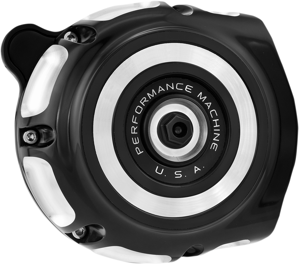 Performance Machine Vintage Air Cleaners for Indian Contrast Cut 0206-2133-BM