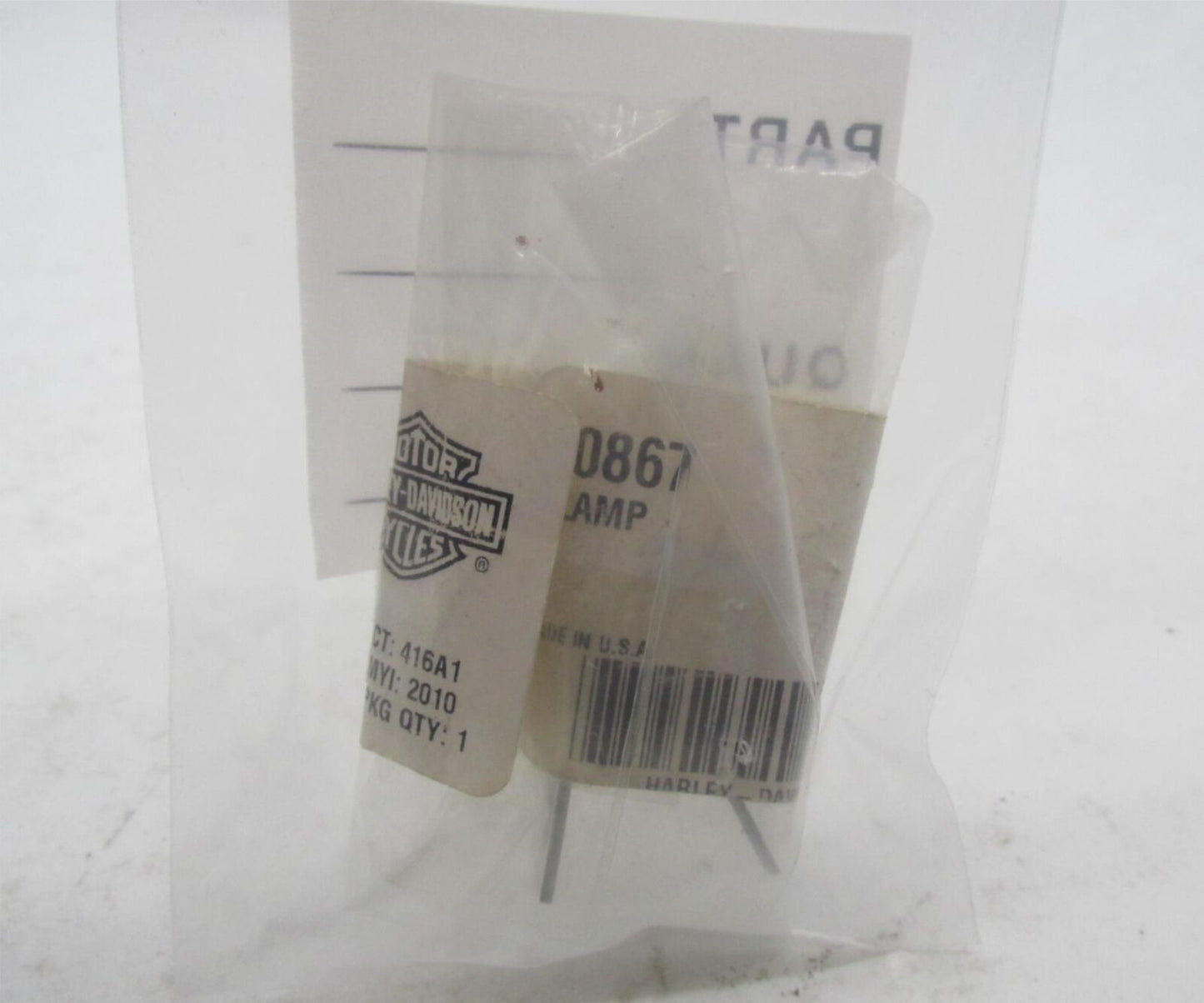 One (1) Single Harley-Davidson Genuine NOS Universal Clamp 10867