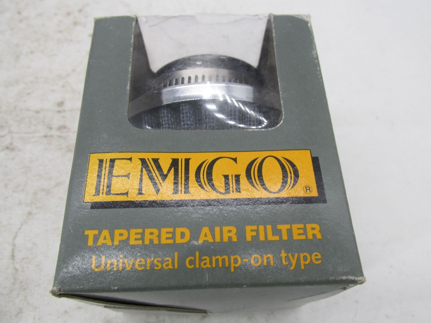 EMGO 39mm Inlet Cold Air Intake Tapered Air Filter Cleaner Motorcycle 12-55739
