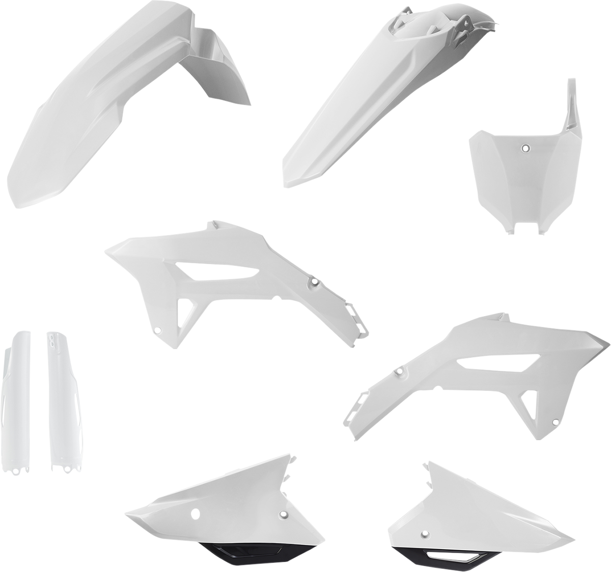 Acerbis Full Plastic Kit White/Black 2858921035