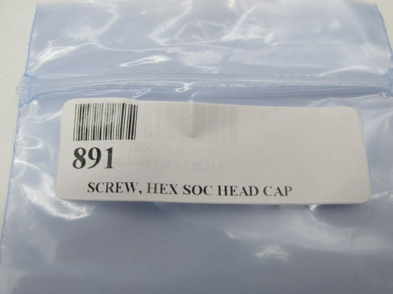 Lot of 8 Harley Davidson Genuine NOS Hex Socket Screws Bolts 891