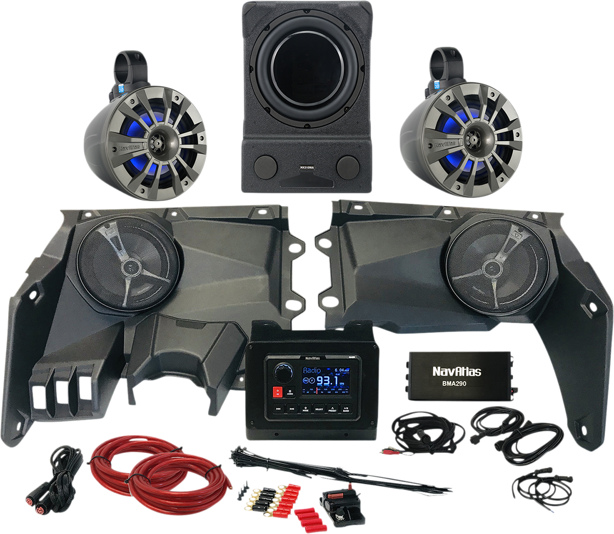 Navatlas 4-Seater Audio Kit Zone 4 - X3 X35ZONE4