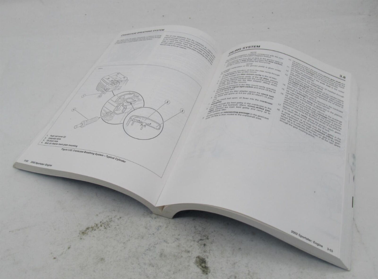 Harley-Davidson Official Factory 2002 Sportster Service Manual Book 99484-02