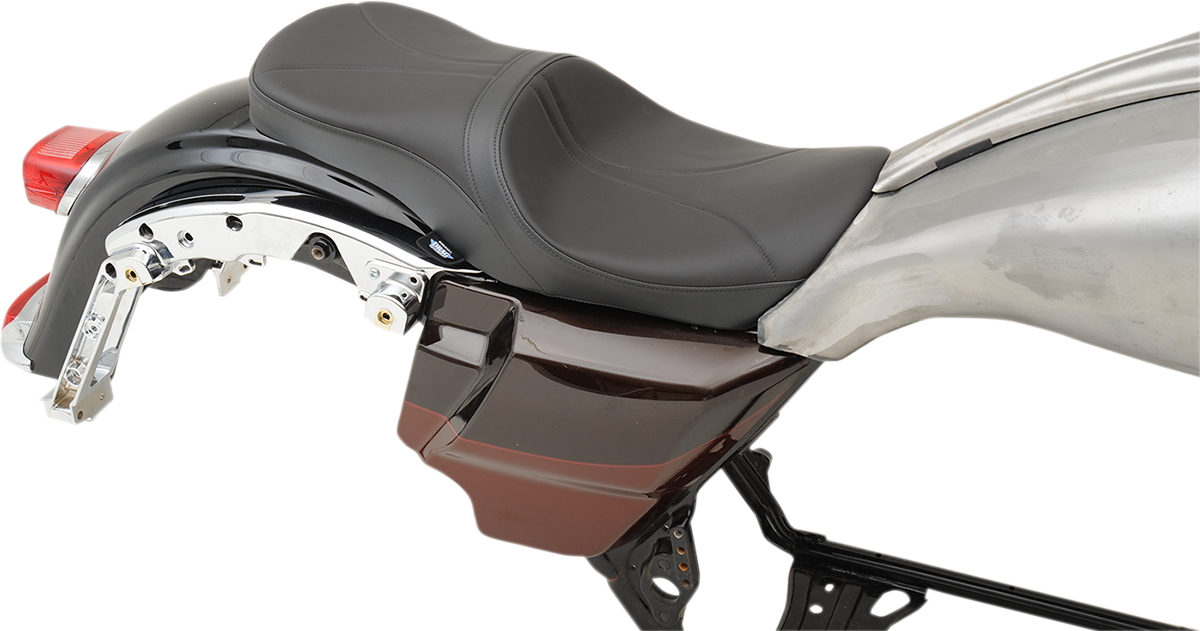 Drag Specialties Low Profile Touring Seat For Yaffe 6 G. Tank 0801-1069