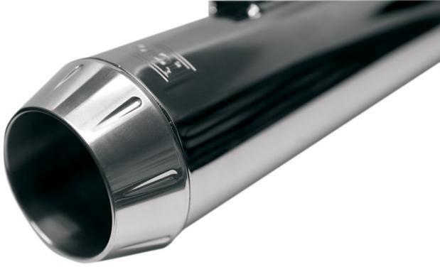 Bassani Polished Billet End Cap 1/2in. Lip for Short Mufflers ENDCAP-SM