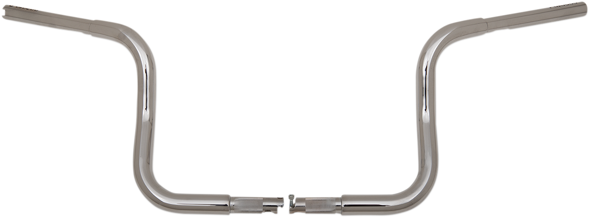 Fat Baggers, Inc. 1 1/4" EZ Install Round Top Handlebars 10" Chrome 903010