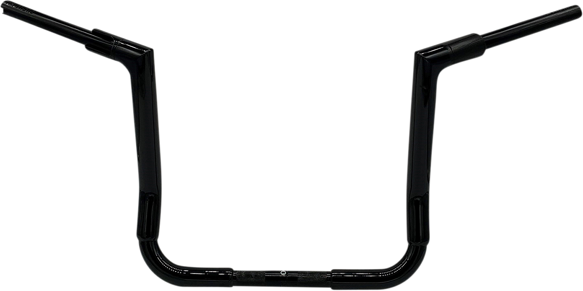 Fat Baggers, Inc. 1-1/2" EZ Install Flat Top Handlebar 14" Black 615014-B