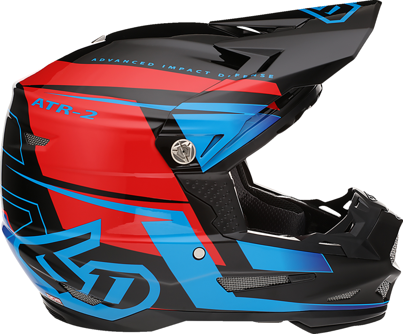 6D HELMETS ATR-2 Mach Helmet Blue/Red/Black XL 123318