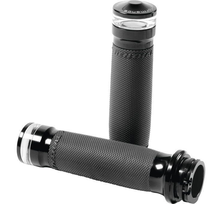 Performance Machine Vision Series Contour LED Turn Signal Grips 0063-2101M-B