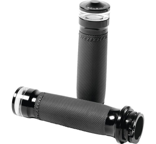 Performance Machine Vision Series Contour LED Turn Signal Grips 0063-2101M-B