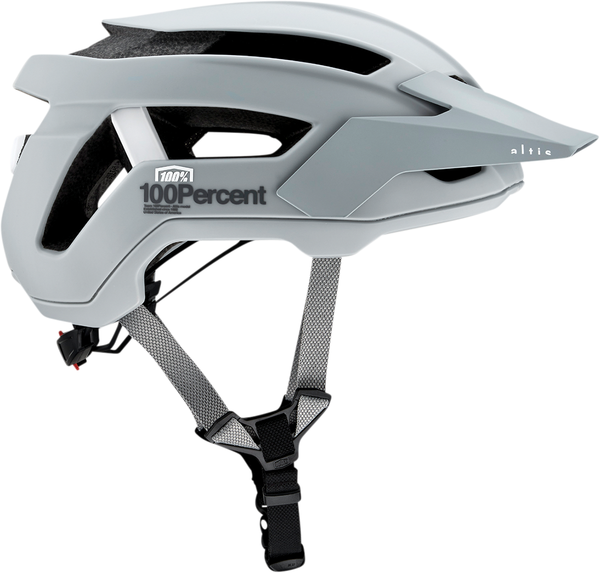 100% Altis Helmet Gray S/M 80040-007-17