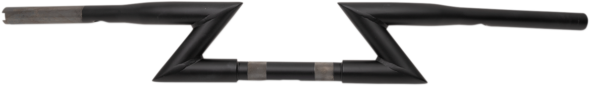 LA Choppers 1 1/4" Z-Bar Style Handlebars Flat Black LA-7310-00M