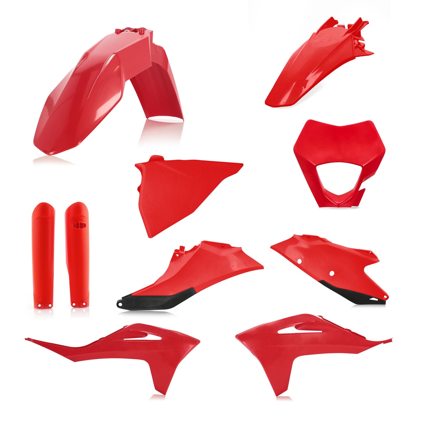 Acerbis Full Plastic Kit Red 2872810004