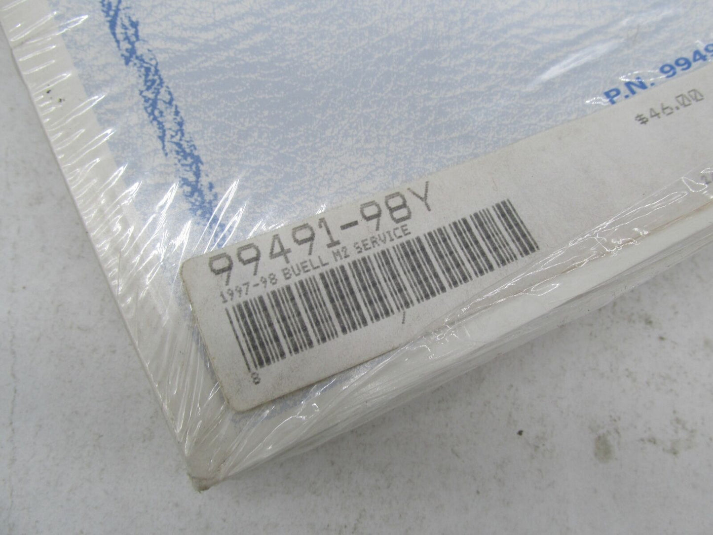 Buell NOS Sealed Official Factory 1997-1998 Cyclone M2 Service Manual 99491-98Y