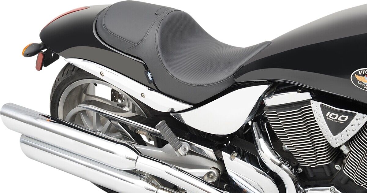 Drag Specialties Predator Seat with Backrest Option 0810-1583