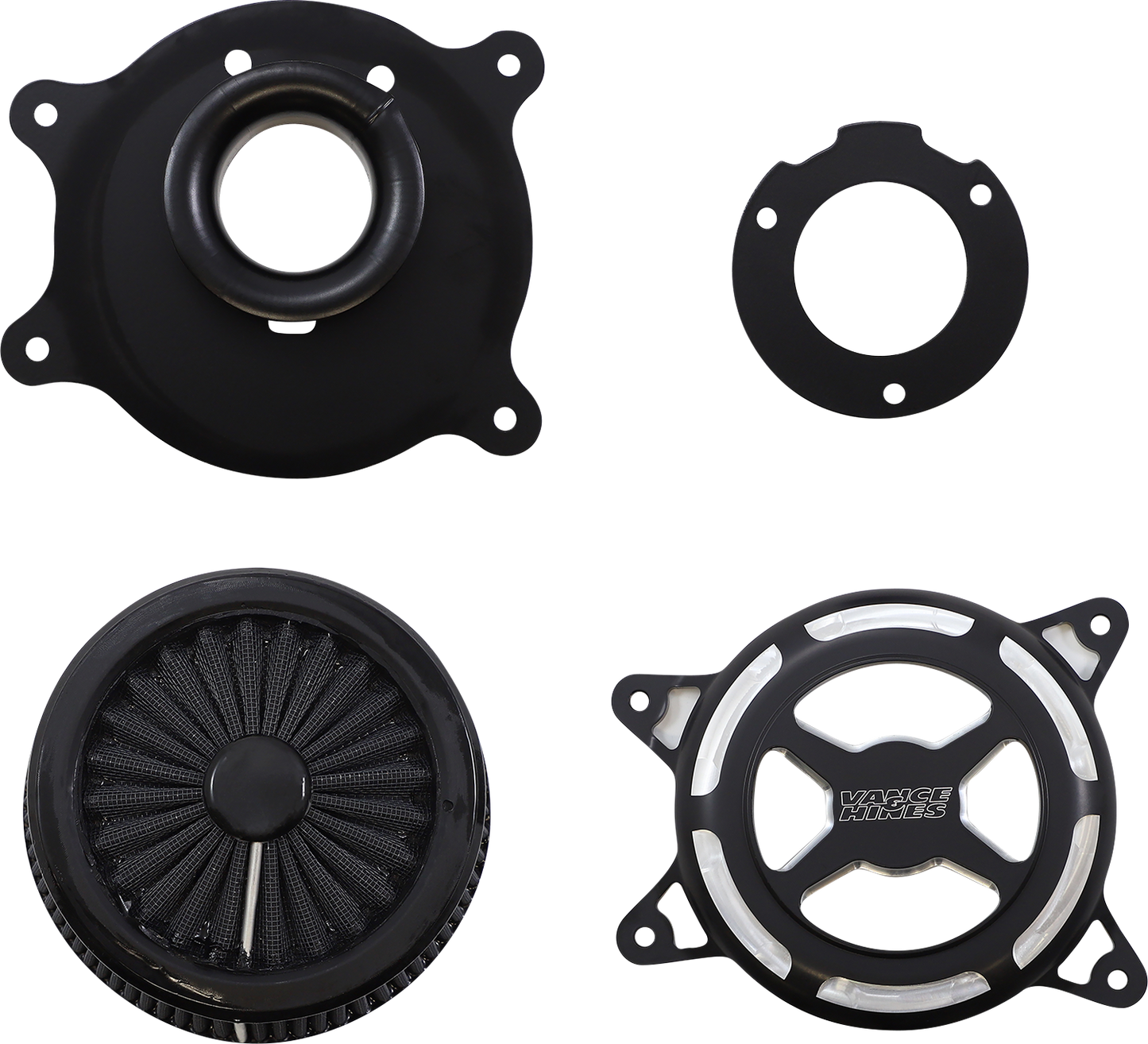 Vance & Hines VO2 X Air Cleaner Black Contrast 42343