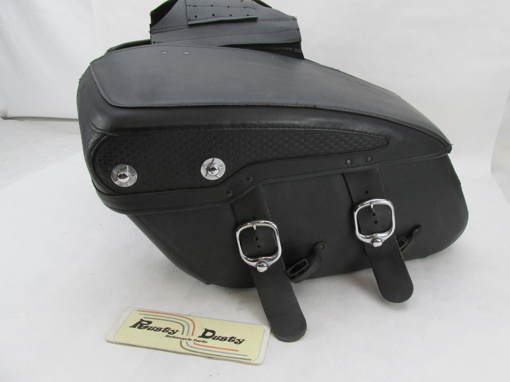 Pair of Harley-Davidson Genuine Road King Black Saddlebags