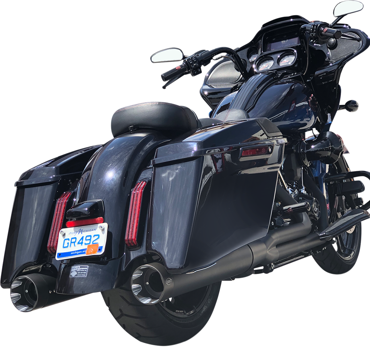 S & S Cycle Shadow Muffler Kits 550-0830