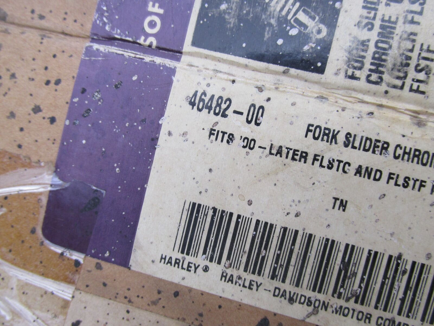 Pair of Harley Davidson Showa Lower Fork Sliders R45915-00 L435916-00 46482-00