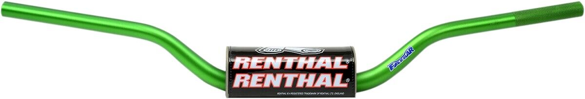 Renthal Fatbar Handlebars Green 604-01-GN