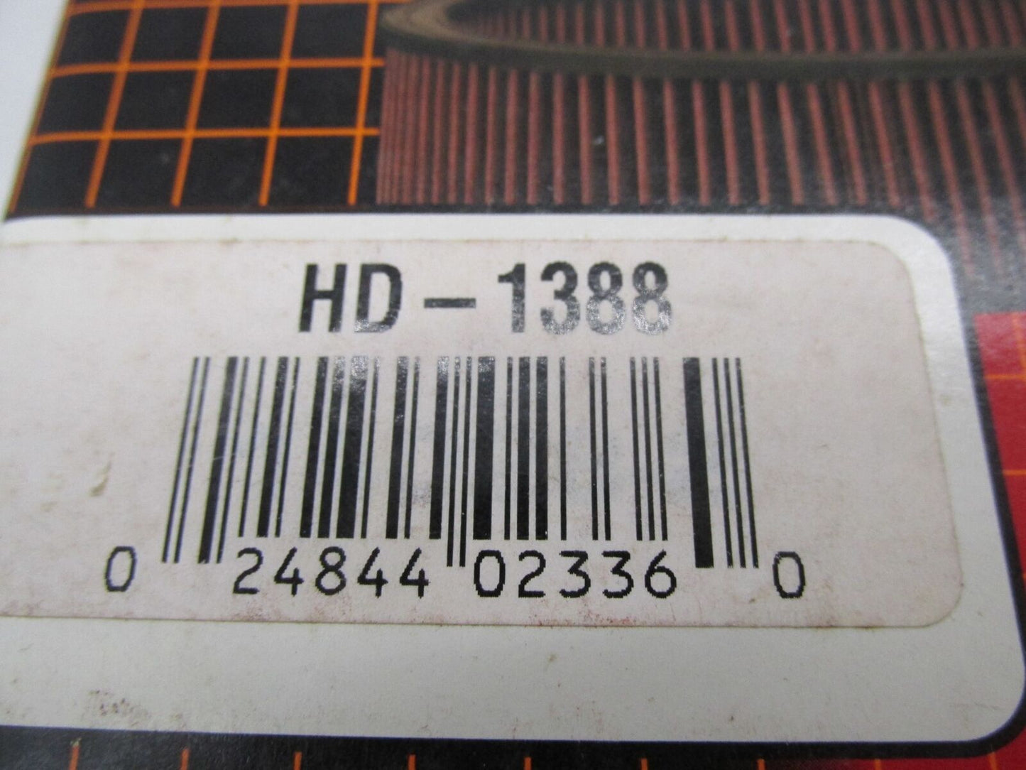 Harley Davidson K&N XL High Flow Air Filter HD-1388