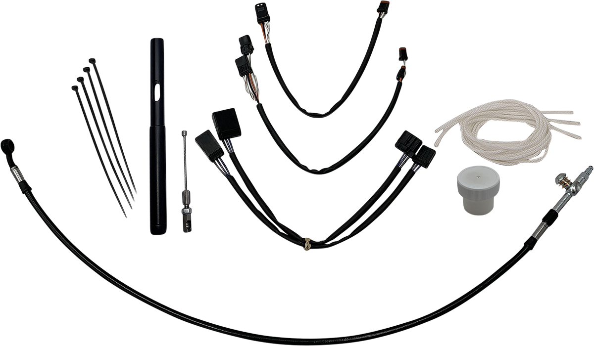 Fat Baggers, Inc. EZ Install Handlebar Kit 14" Black 109514-B