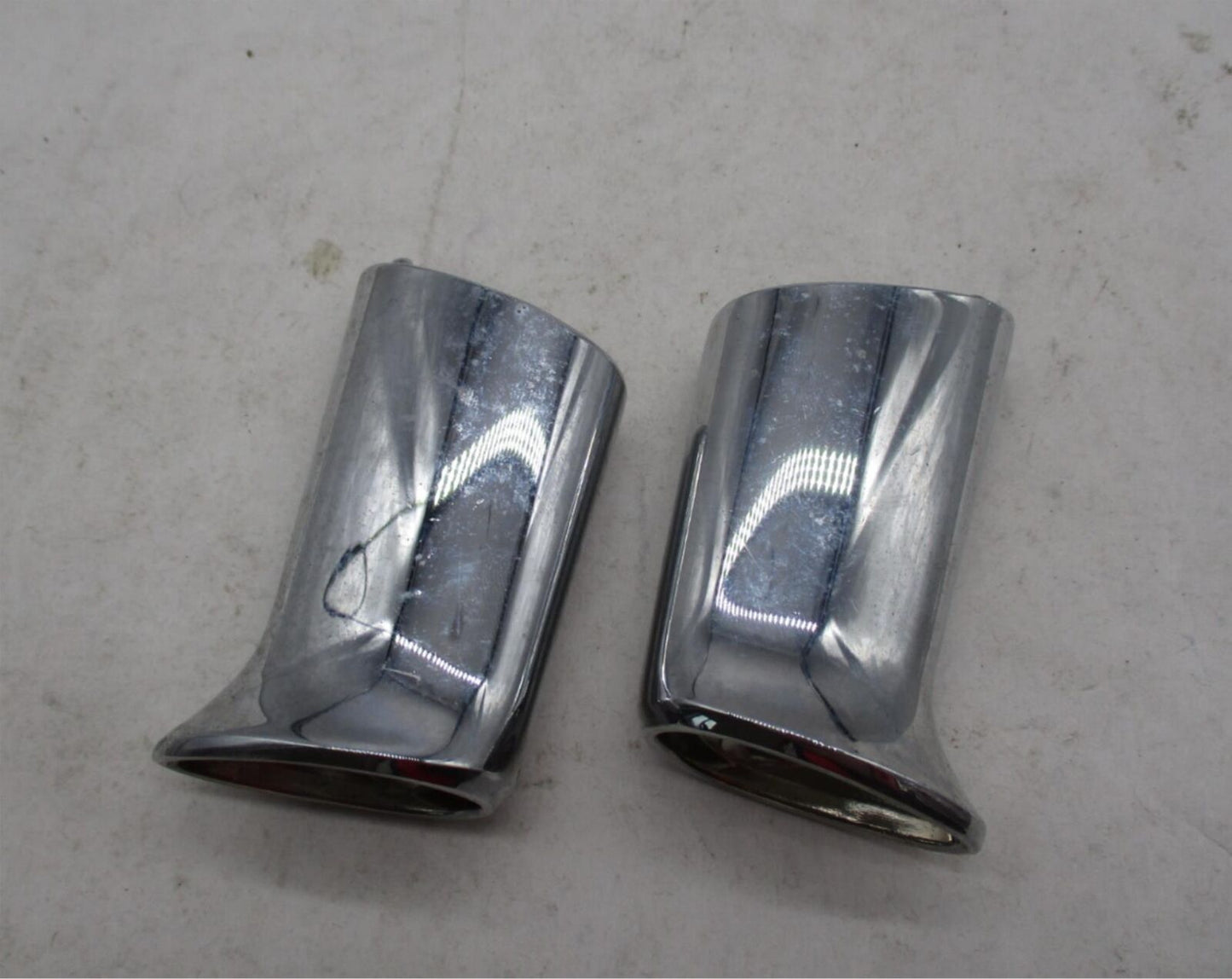 Pair of Harley Davidson Chrome 2.5" Turn Signal Standoffs Stand off Brackets