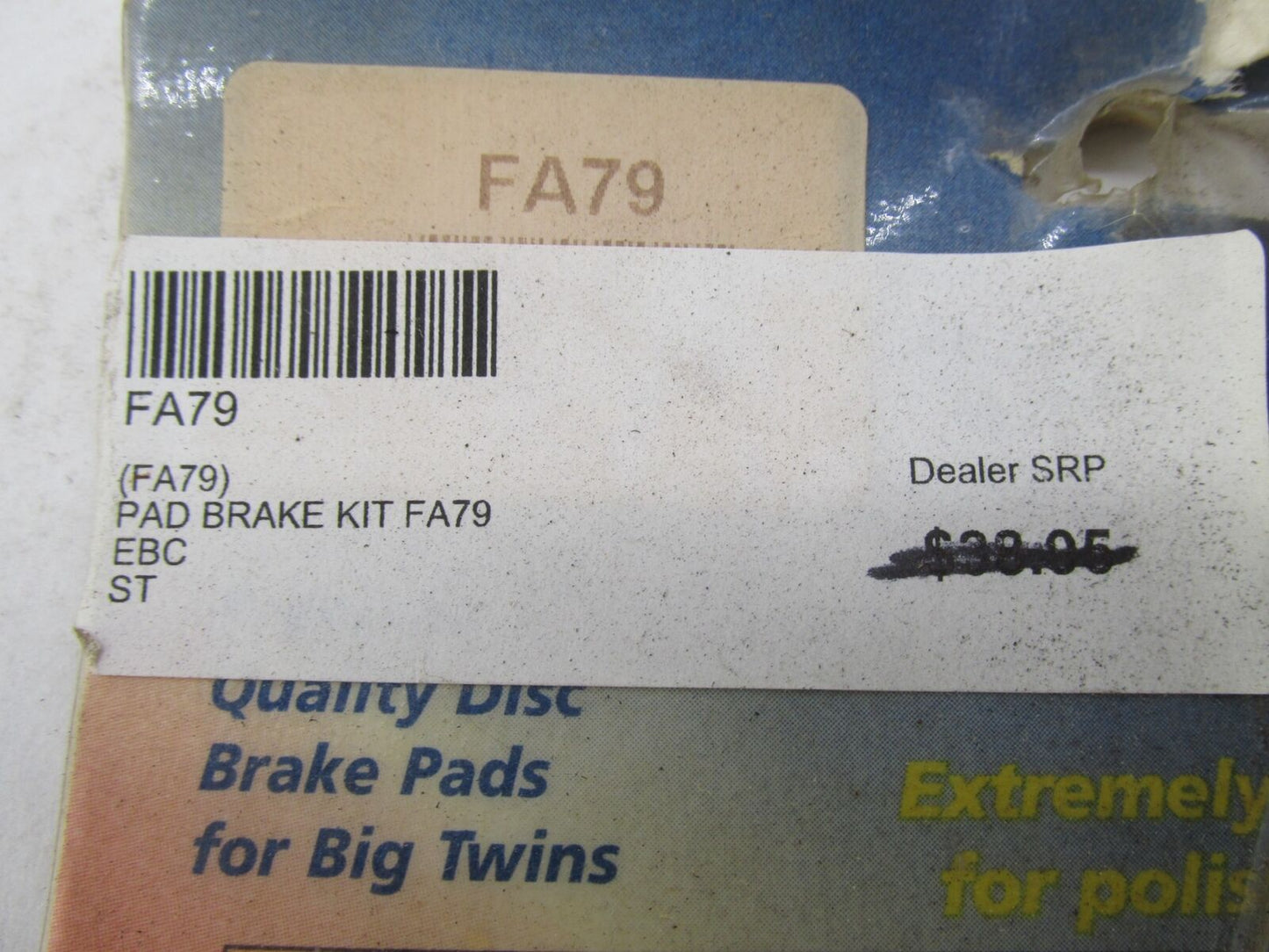 EBC NOS Brake Pads Pad Set FA79