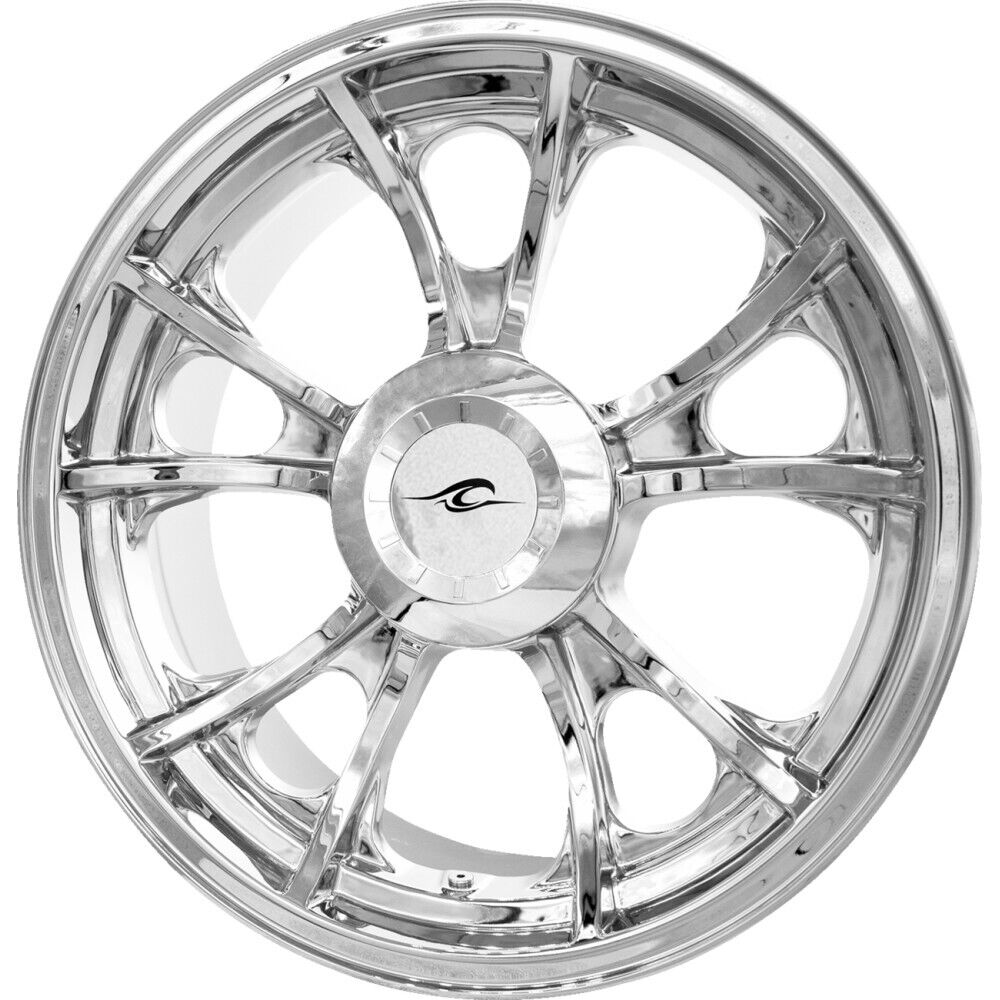 COASTAL MOTO Precision Cast Largo 3D Rear Wheels 3D-LAR187CH-TRK