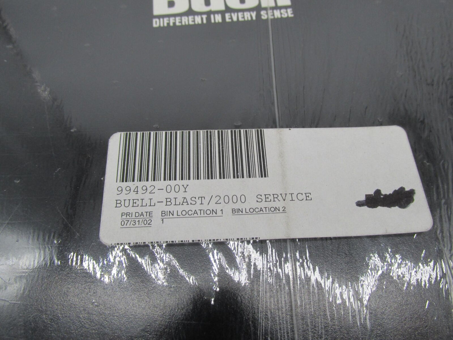 Buell NOS Sealed Official Factory 2000 Blast P3 Service Manual 99492-00Y