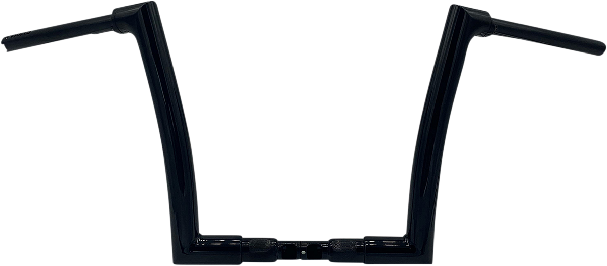 Fat Baggers, Inc. 1-1/2" EZ Install Flat Top Handlebar 12" Black 606012-B
