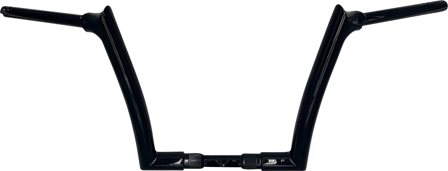Fat Baggers, Inc. 1-1/2" EZ Install Pointed Top Handlebar 12" Black 816012-B