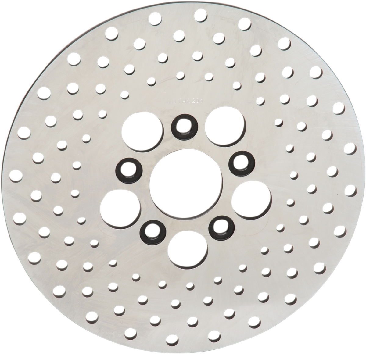 Drag Specialties Stainless Steel Drilled Brake Rotors 10" Front 1710-1909