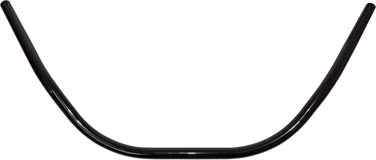 Drag Specialties 1in. Handlebar Black Beach Bar Bend