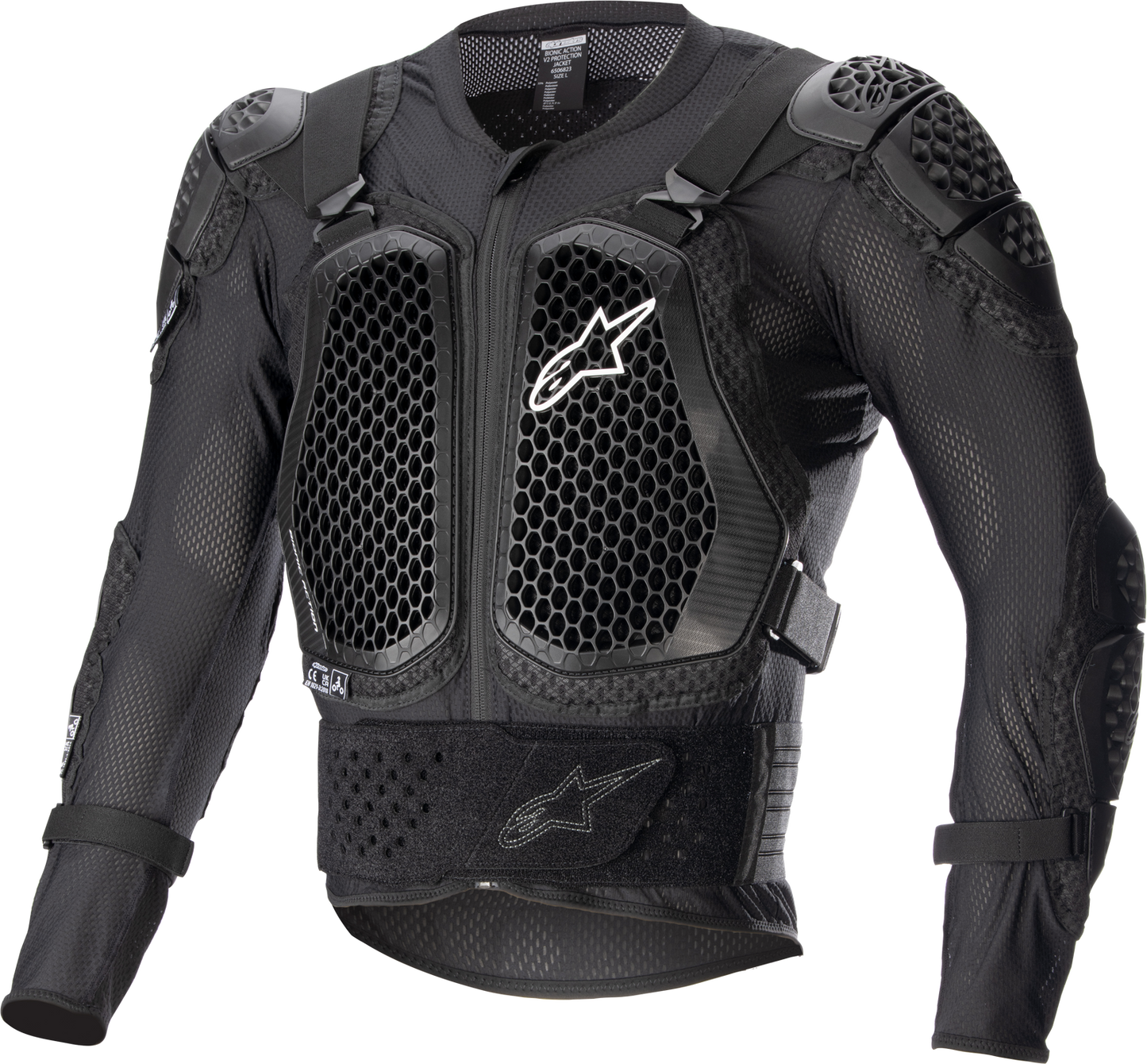 Alpinestars Bionic Action V2 Protection Jacket Black Md 6506823-10-M