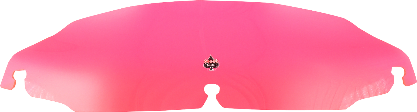 Klock Werks Ice Kolor Flare Windshield Red Ice 3 1/2" KWW-01-0655