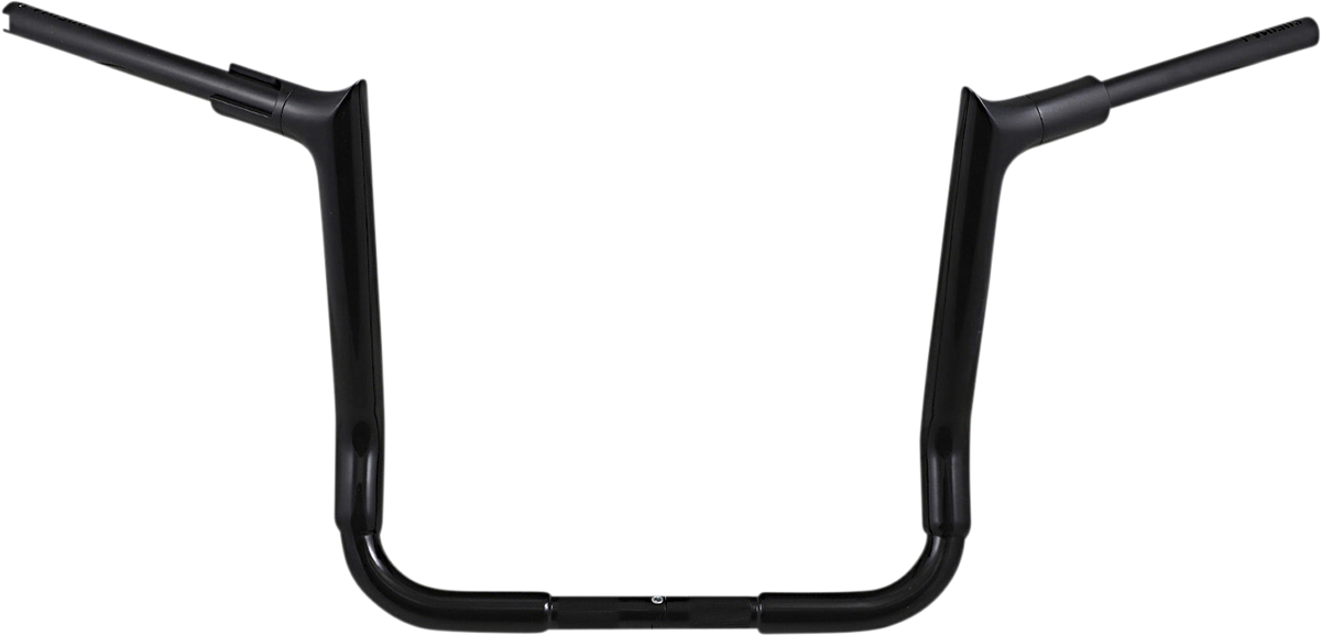 Fat Baggers, Inc. 1-1/2" EZ Install Pointed Top Handlebar 14" Black 815014-B