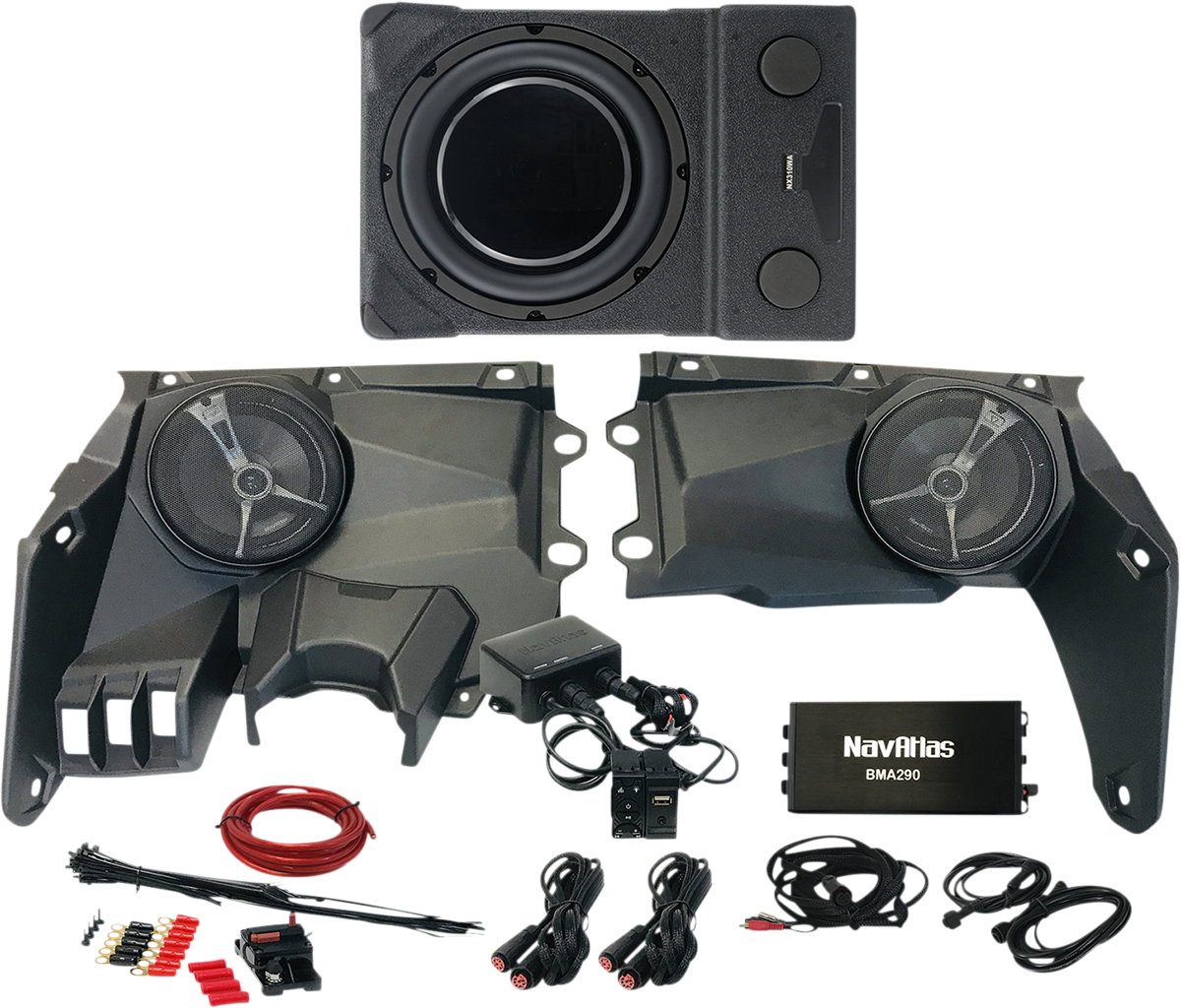Navatlas 4-Seater Audio Kit with Rocker Switch Zone 3 - X3 X36ZONE3