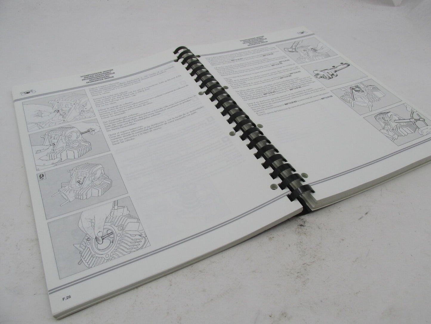 Genuine Cagiva Ducati Factory 1991 900 & 750 Supersport Service Manual Book