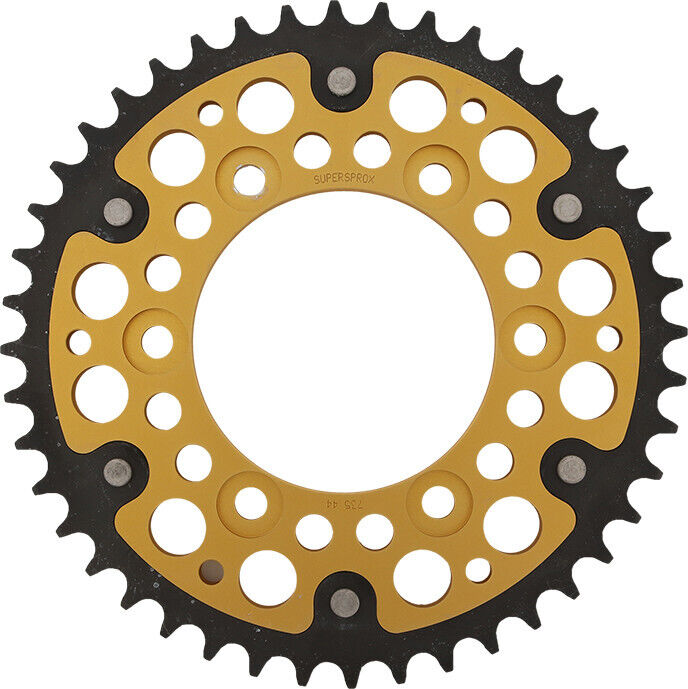 Supersprox Rear Stealth Sprocket 44T Gold RST-735-44-GLD